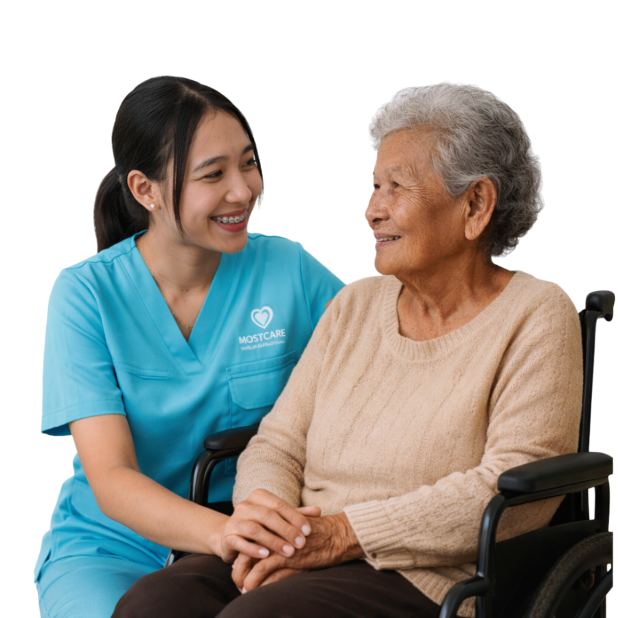 Hospicare care team providing home healthcare